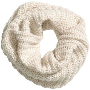 3/$20 H&M Ivory knit infinity scarf